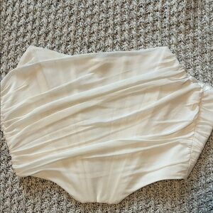 Chic Cream Zip-Up Top